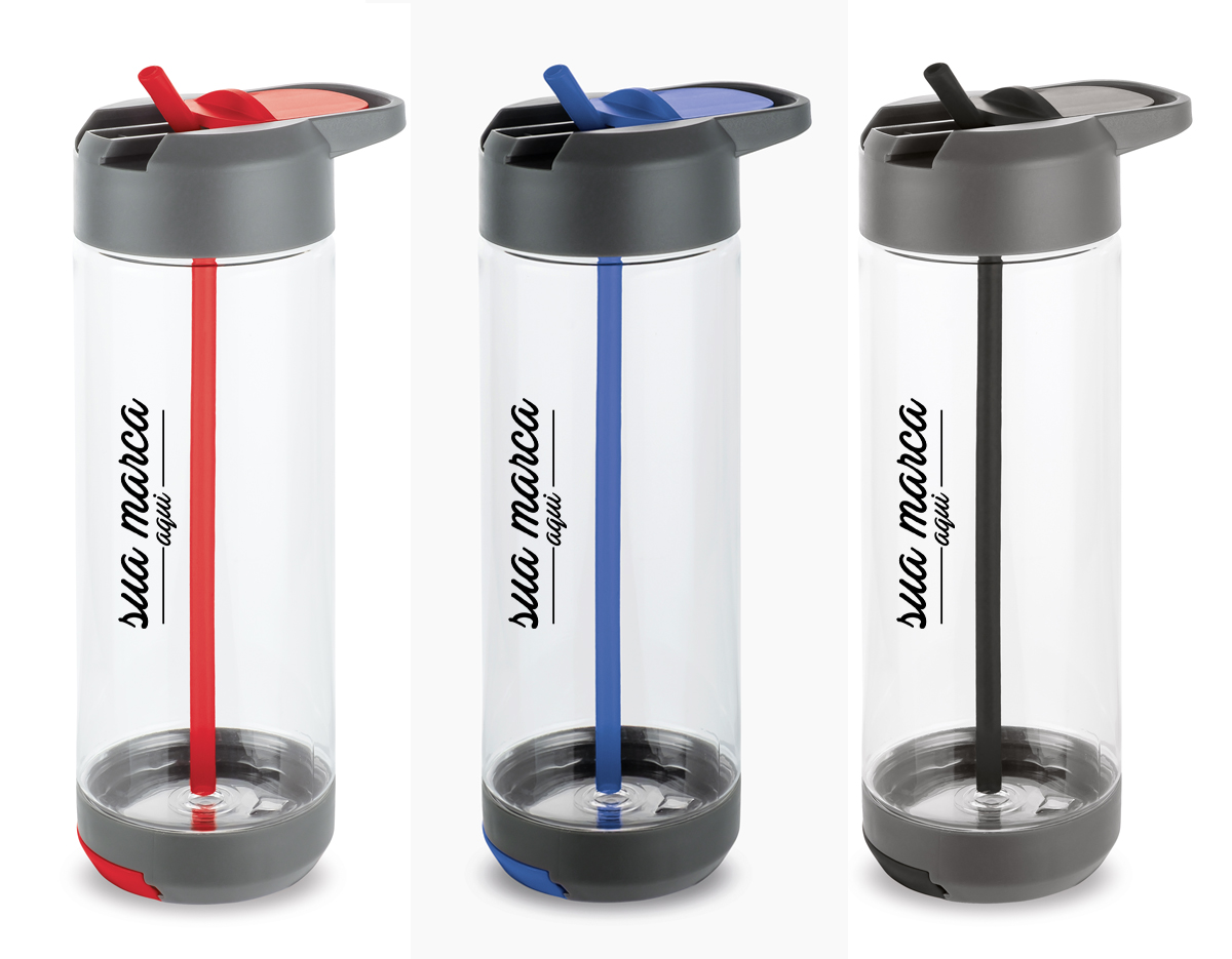 Squeeze de plástico com capacidade para 750 ml