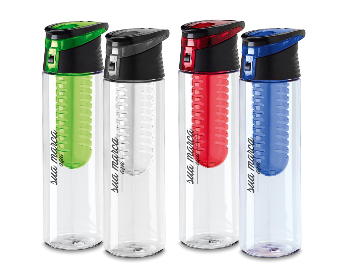 Squeeze de plástico com capacidade para 740 ml