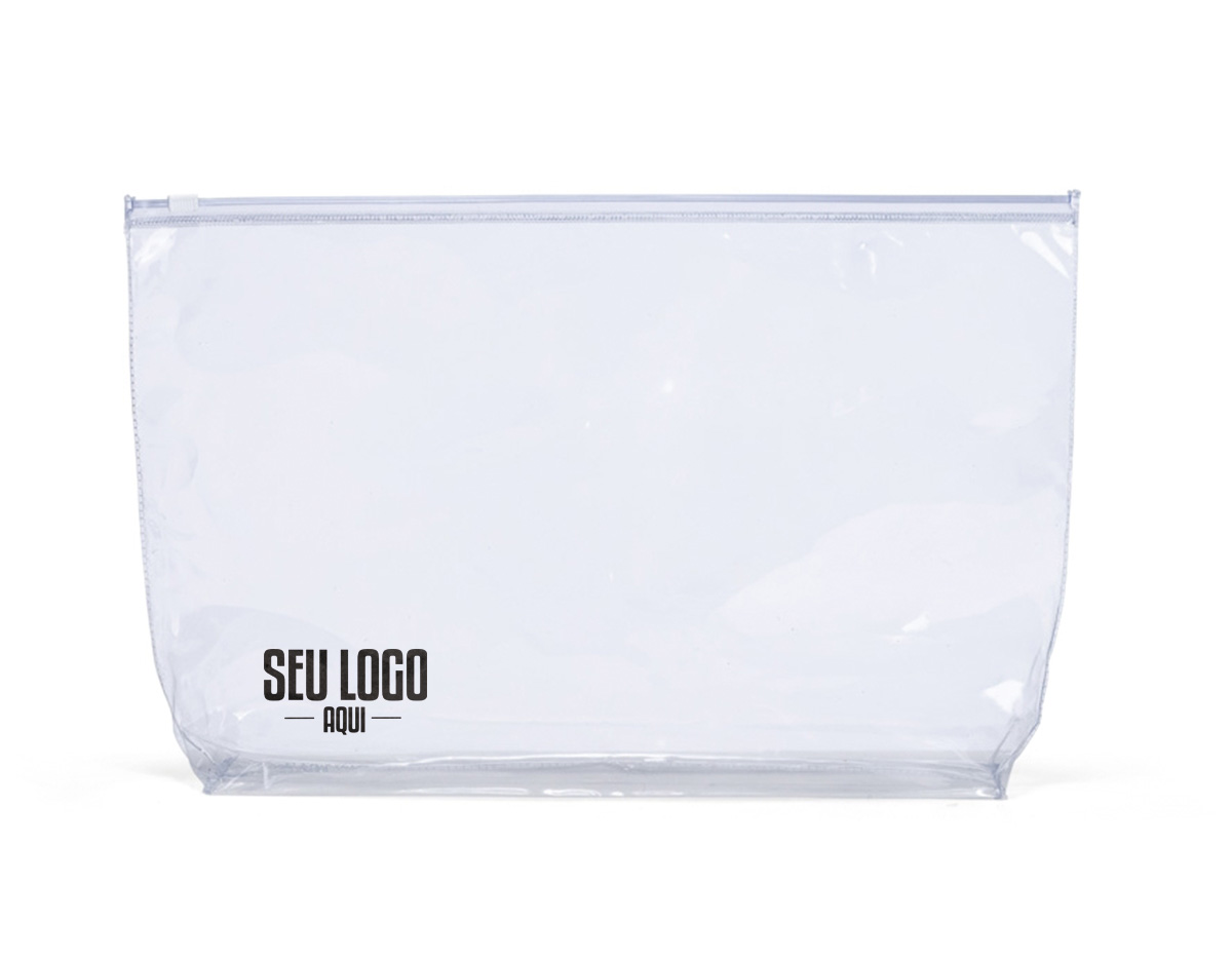 Pasta confeccionada em PVC cristal transparente, prática e resistente para armazenar e transportar documentos com segurança. Possui fechamento tipo zip zap deslizante, que facilita o acesso ao conteúdo e garante maior proteção. Uma excelente opção de brinde corporativo funcional para o dia a dia profissional e organizacional.