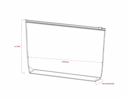 Pasta confeccionada em PVC cristal transparente, prática e resistente para armazenar e transportar documentos com segurança. Possui fechamento tipo zip zap deslizante, que facilita o acesso ao conteúdo e garante maior proteção. Uma excelente opção de brinde corporativo funcional para o dia a dia profissional e organizacional.
