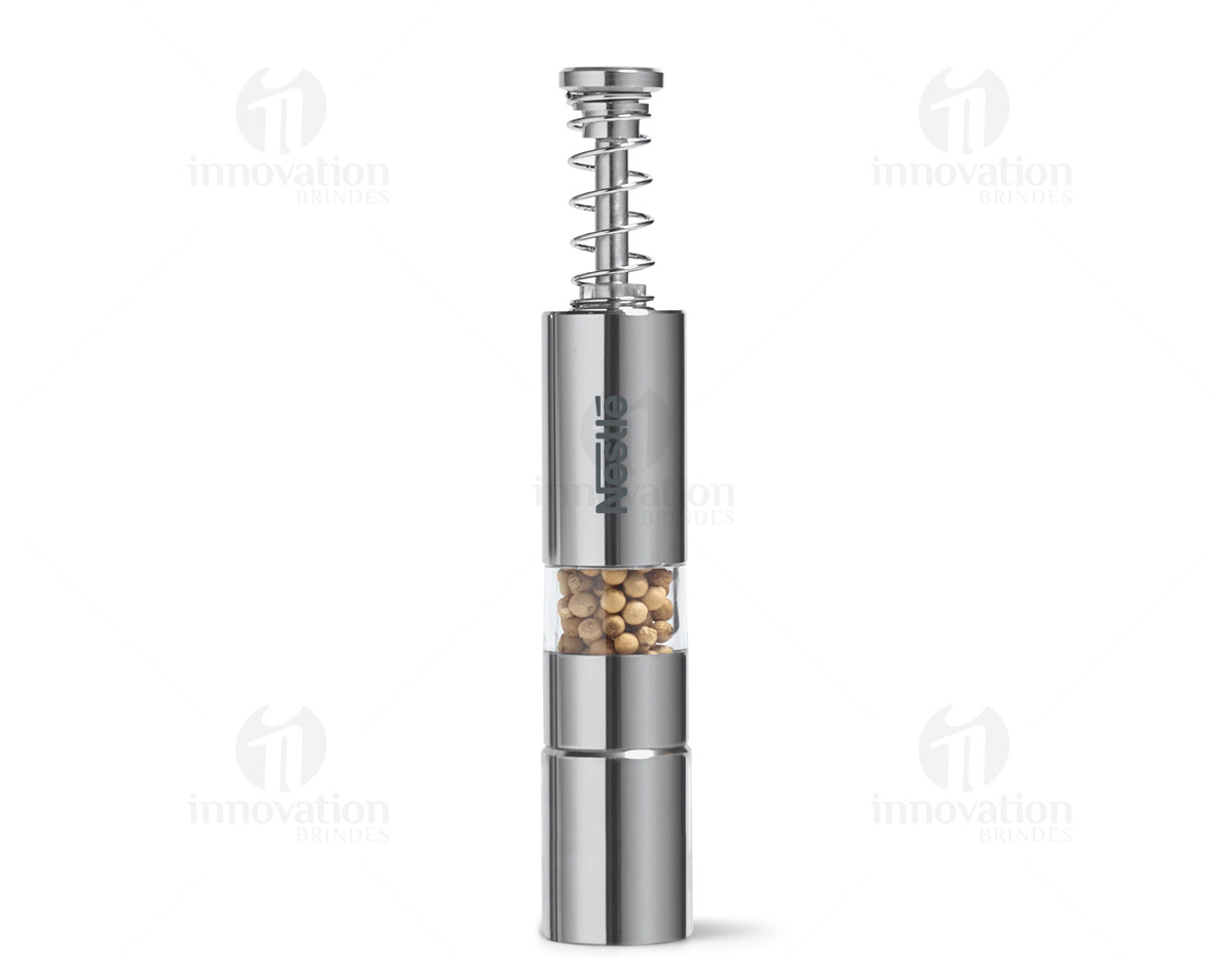 Saleiro ou pimenteiro aço inox