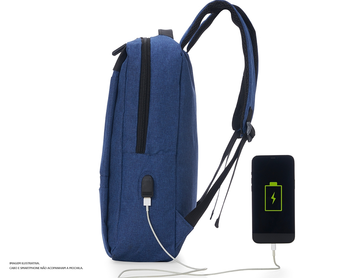 Mochila nylon p/ notebook 15,6"