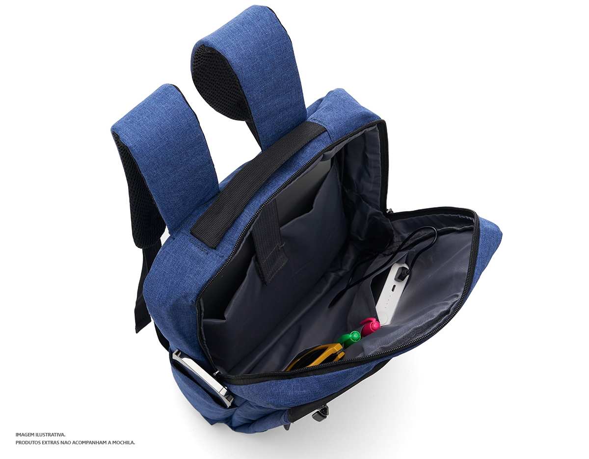 Mochila nylon p/ notebook 15,6"