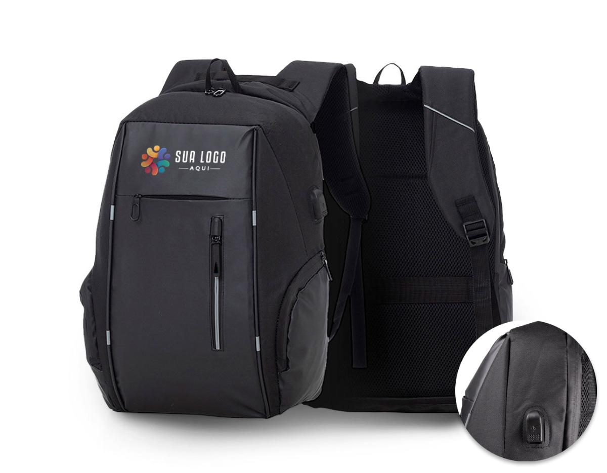 Mochila notebook poliéster 17"