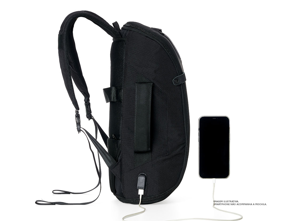 Mochila notebook poliéster 17"