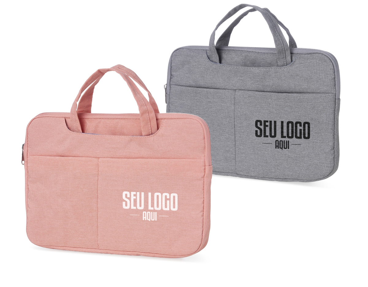 Pasta executiva para Tablet e Laptop de 13 polegadas a prova d’água. Confeccionada em poliéster a pasta tem o compartimento principal com o interior aveludado para maior proteção do notebook, além de 6 compartimentos externos e uma alça para encaixe em mala de viagem