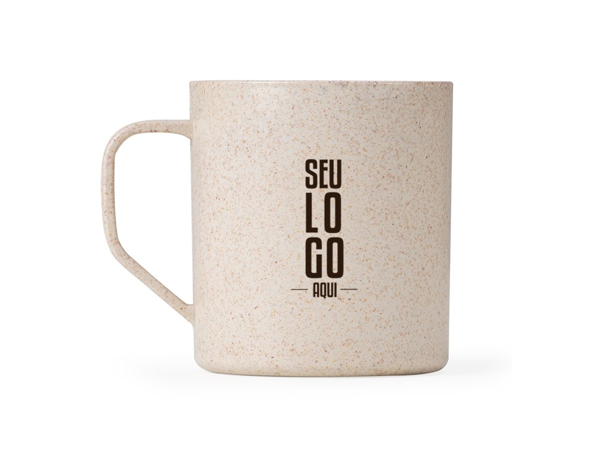 Uma caneca ecológica feita de fibra de arroz, com capacidade para 400ml. Leve, resistente e sustentável, perfeita para desfrutar de suas bebidas quentes ou frias com consciência ambiental. Ideal para uso diário em casa, no trabalho ou em viagens.