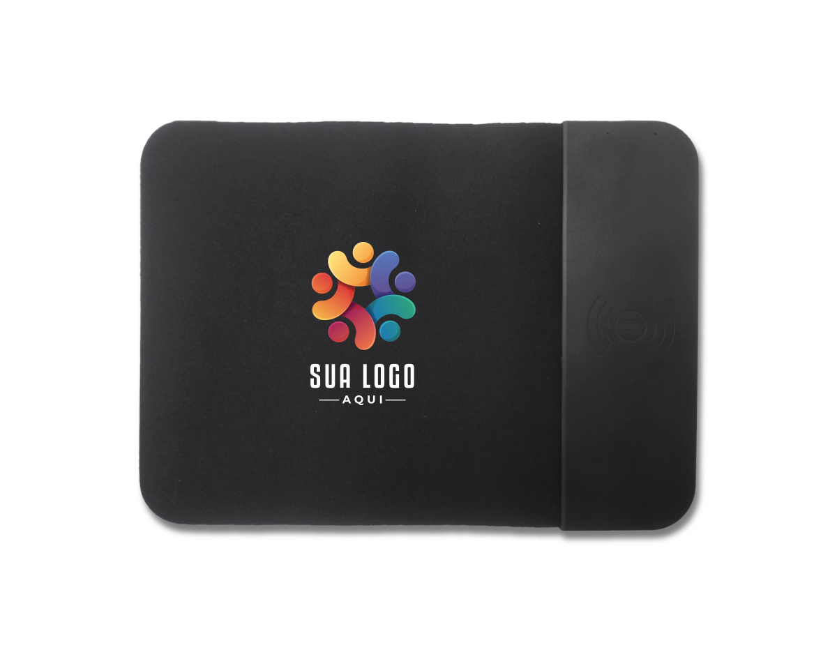 Mouse pad com carregamento via indução. Feito em neoprene com verso emborrachado antideslizante, este mouse pad oferece estabilidade e mais praticidade no dia a dia, graças à sua base plástica com carregamento por indução. Acompanha cabo USB V8.