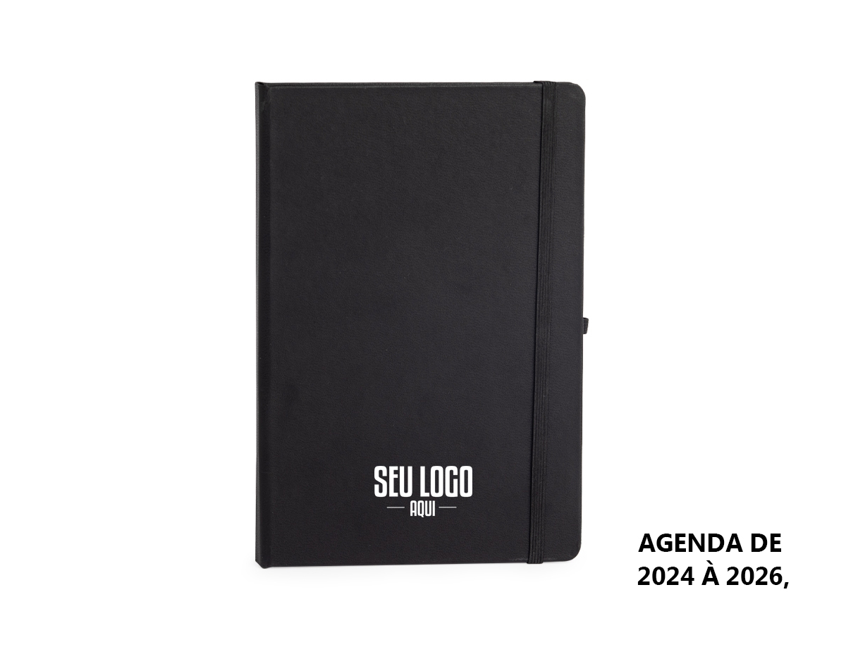  Feito para planejar atividades com antecedência, nosso Planner 2025 é eficiente para auxiliar no alcance de metas e objetivos. Com capa cromato e elástico para fechamento, além de marcador de página em cetim e suporte para caneta, nosso planner oferece calendários mensais e semanais, agenda de 2024 à 2026, proporcionando uma visão clara e detalhada dos compromissos.