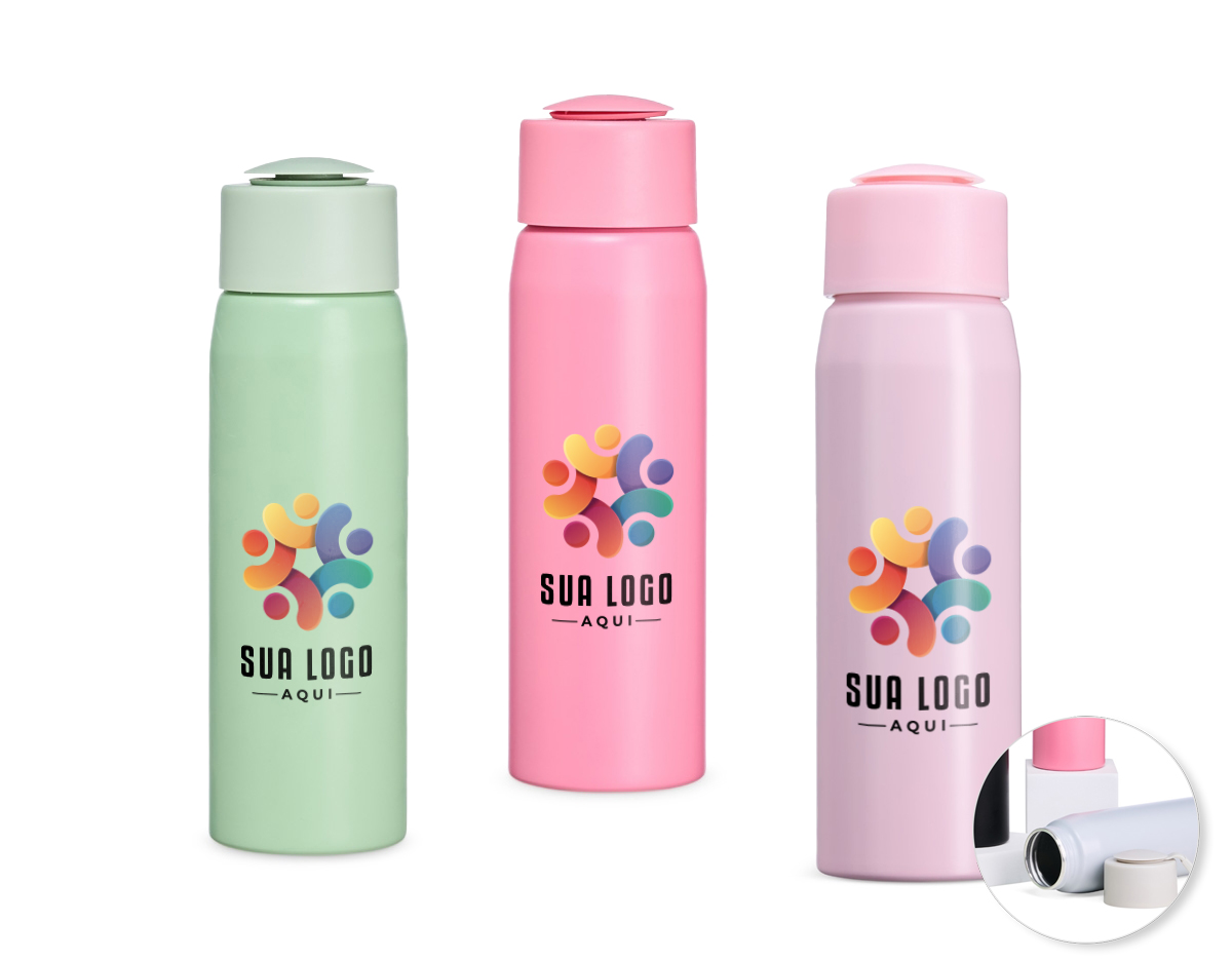 Esta garrafa de alumínio de 600 ml apresenta um acabamento fosco que confere um toque elegante e moderno. Com tampa rosqueável, garante vedação segura, evitando vazamentos. A alça integrada facilita o transporte, tornando-a ideal para atividades ao ar livre, academia ou uso diário. Leve e resistente, é uma escolha prática para quem busca hidratação em qualquer lugar, combinando funcionalidade e estilo.