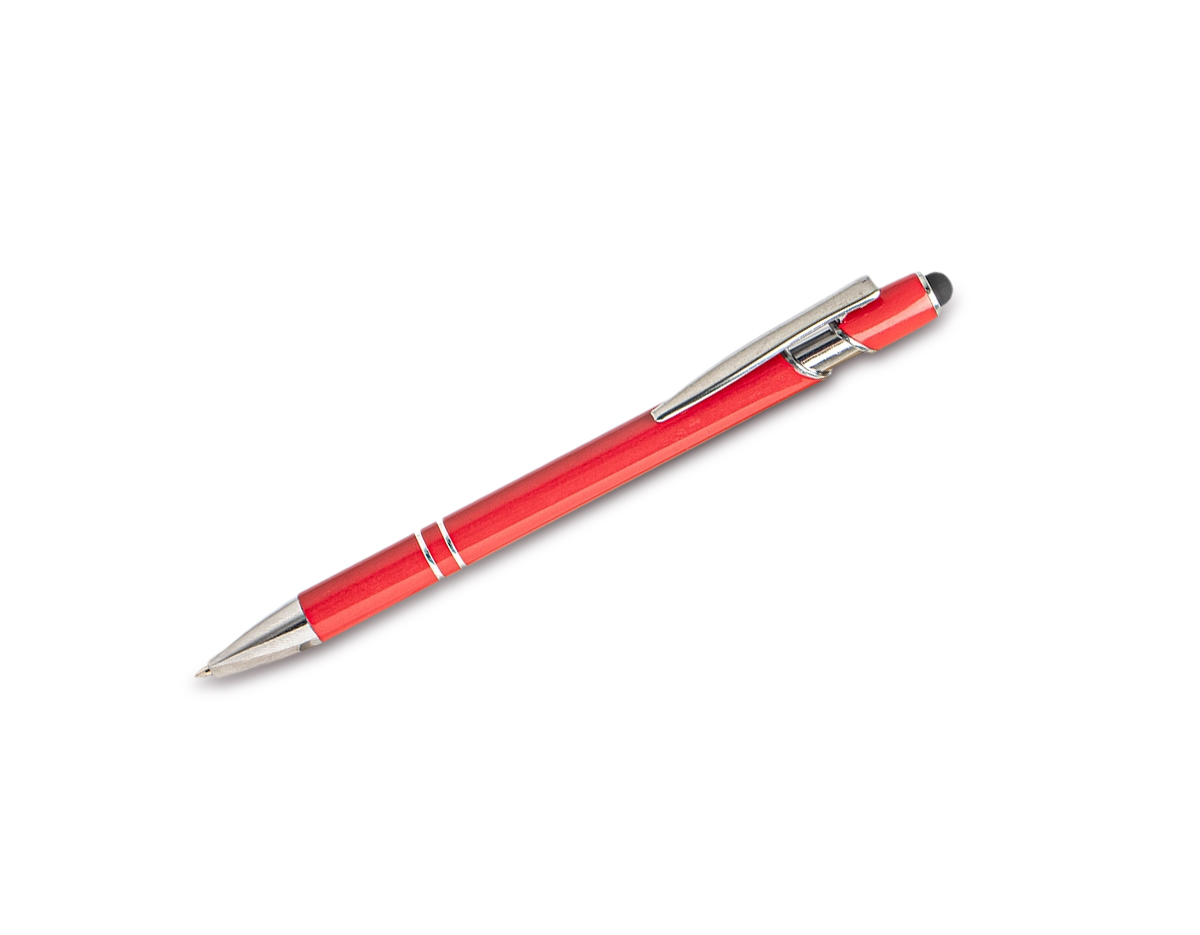 Para anotar cada detalhe com elegância. Nossa Caneta Metálica Touchscreen une sofisticação e praticidade em cada movimento. Com seu acabamento brilhante e acionamento por clique, ela possui carga esferográfica azul de 1.0mm, garantindo uma escrita precisa. Além disso, com a ponta touchscreen é possível utilizá-la em dispositivos eletrônicos sem tocar diretamente na tela, evitando manchas indesejadas.