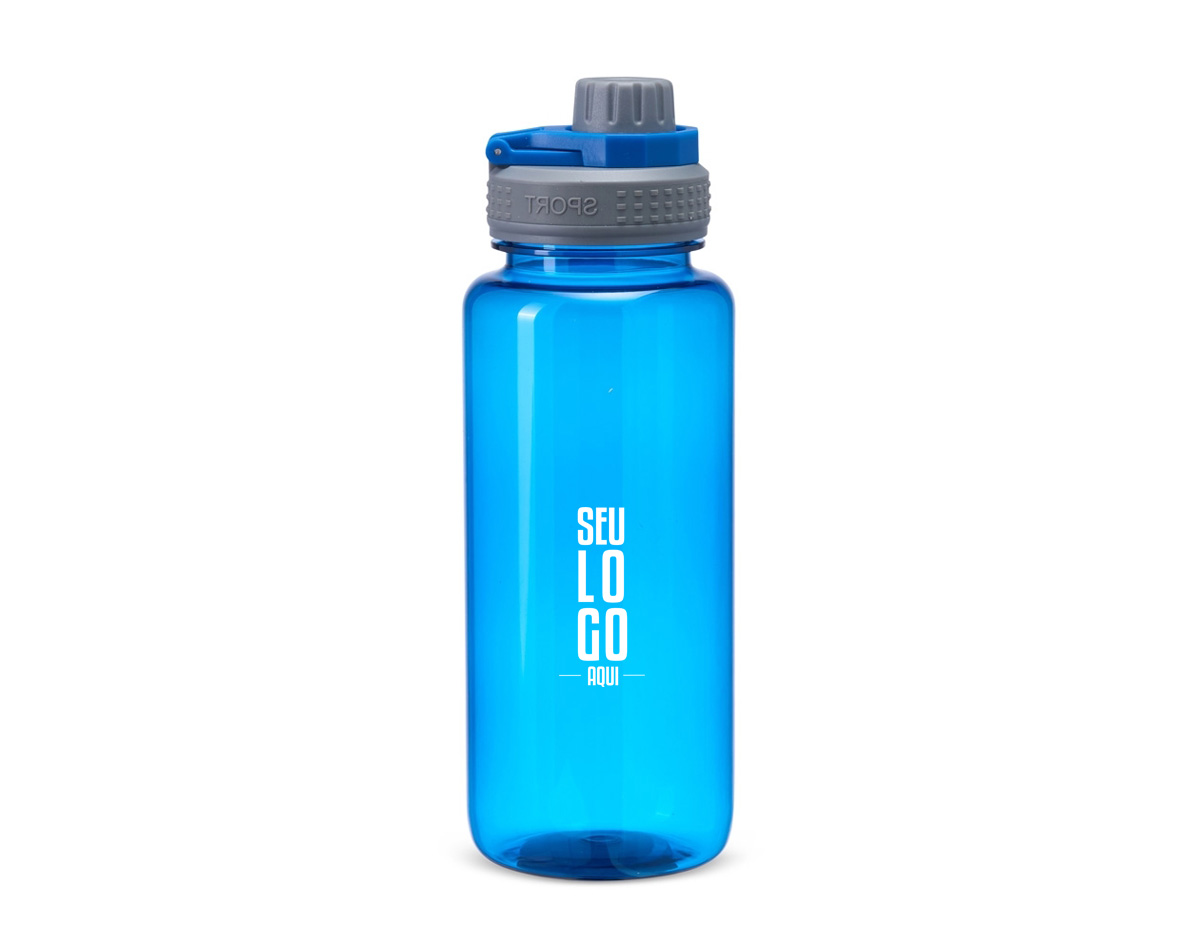 Grande na capacidade e compacta no design, nosso squeeze de 1 litro é a escolha certa para quem busca um produto resistente e prático para os dias de hidratação. Feita em plástico, ela se adapta ao seu ritmo, seja na academia, no parque ou no trabalho. Além disso, sua tampa é rosqueável e vem com uma proteção para o bocal e alça flexível, sendo uma verdadeira aliada na correria do dia.