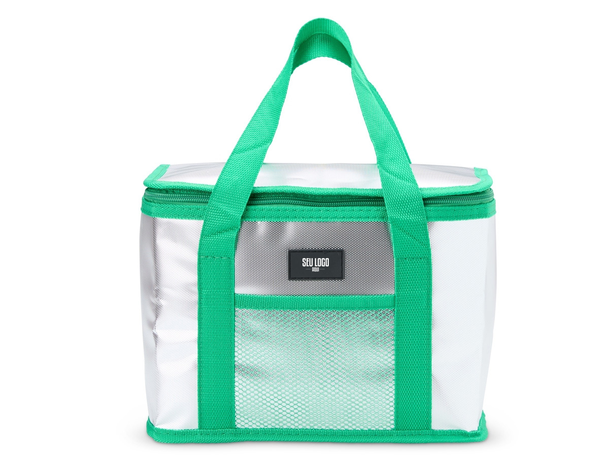 Essa bolsa térmica é o acessório ideal para quem busca praticidade e versatilidade. Feita com materiais de isolamento térmico de alta qualidade, mantém os alimentos frescos e na temperatura certa por muito mais tempo. Seja para viagens, trabalho, escola ou atividades ao ar livre, ela garante que os lanches e refeições estejam sempre bem conservados. Com um design compacto, leve e fácil de transportar, sua parte interna é espaçosa e acomoda diferentes tipos de alimentos de forma organizada. Além disso, conta com um bolso telado externo, perfeito para itens menores e de fácil acesso.