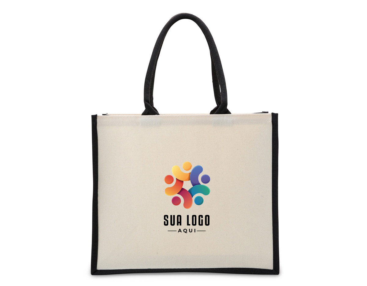 Resistência e design minimalista. Nossa sacola de lona é a escolha ideal para quem busca robustez com estilo moderno. Com alças reforçadas e estrutura de 474g/m², essa sacola oferece ampla profundidade, perfeita para transportar diversos itens sem comprometer a resistência.