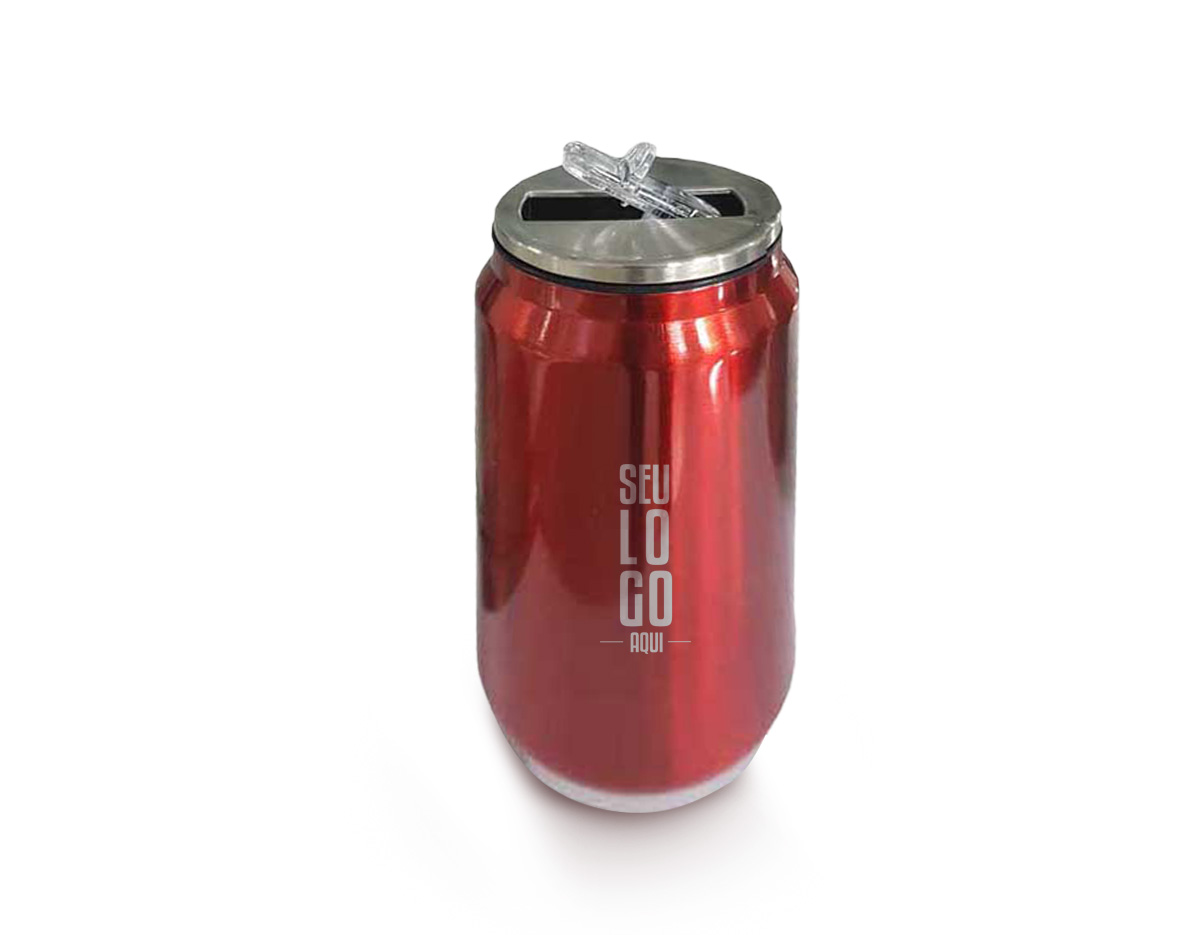 Cantil de metal com capacidade de 300ml, em formato de lata. Fabricado com material resistente, ideal para transporte de líquidos. Compacto e funcional, é fácil de carregar e limpar, sendo indicado para uso em atividades ao ar livre, como trilhas, acampamentos ou no dia a dia.