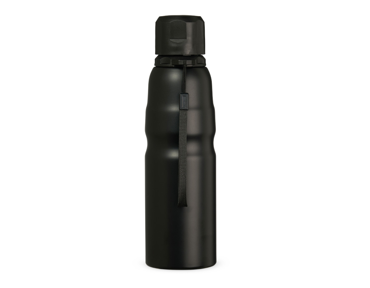 Garrafa de inox com capacidade de 800ml, ideal para manter bebidas frescas por mais tempo. Possui tampa plástica rosqueável, garantindo vedação segura e sem vazamentos. Acompanha cordão para transporte, oferecendo praticidade e facilidade no dia a dia, seja para atividades ao ar livre, academia ou no trabalho. Design resistente e funcional, perfeita para quem busca praticidade e durabilidade em um produto.