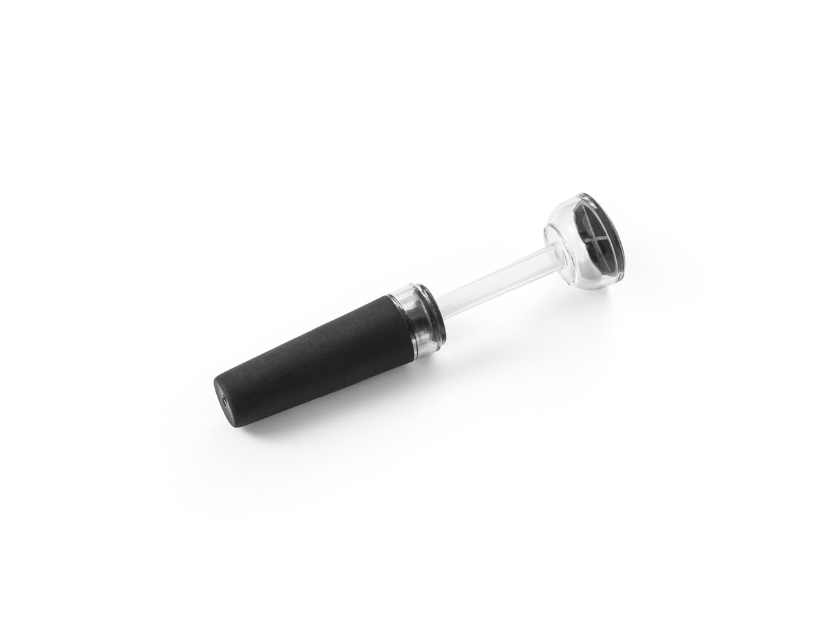 Rolha de vinho com sistema de bomba de vácuo para garrafas de vinho. Ideal para substituir a tradicional rolha de cortiça. Fornecido em caixa presente. 30 x 90 mm