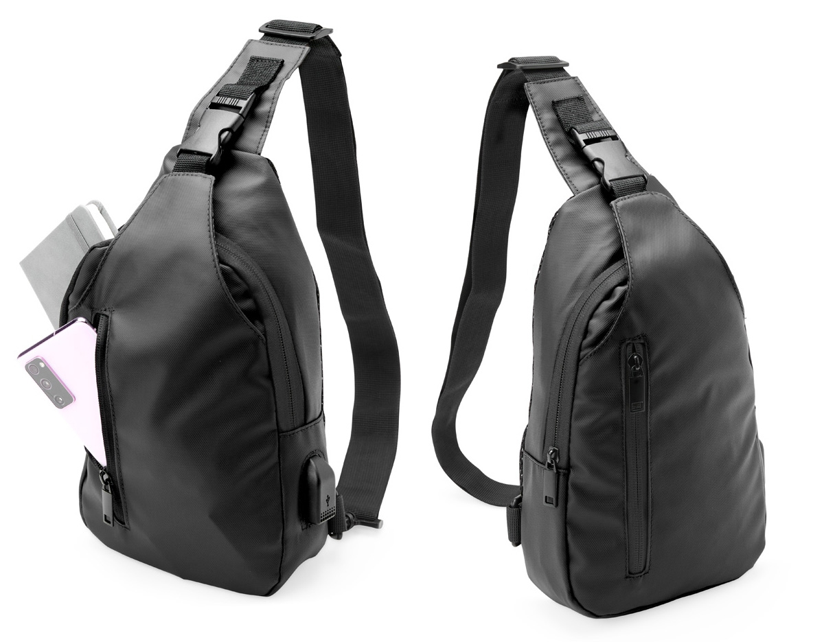 Esta mochila é a combinação perfeita de estilo e funcionalidade. Feita em couro sintético resistente à água, ela oferece durabilidade e proteção. Possui dois compartimentos bem planejados: o compartimento frontal garante acesso rápido aos itens do dia a dia, enquanto o bolso com fechamento de fivela adiciona segurança extra. Já o compartimento principal conta com um bolso interno, perfeito para manter tudo organizado. Com alças ajustáveis em nylon e mosquetão que facilita alternar os lados, ela se adapta ao seu estilo de uso. Além disso, vem equipada com entrada USB, proporcionando praticidade para carregar seus dispositivos em movimento. Ideal para quem busca funcionalidade sem abrir mão de um design moderno.