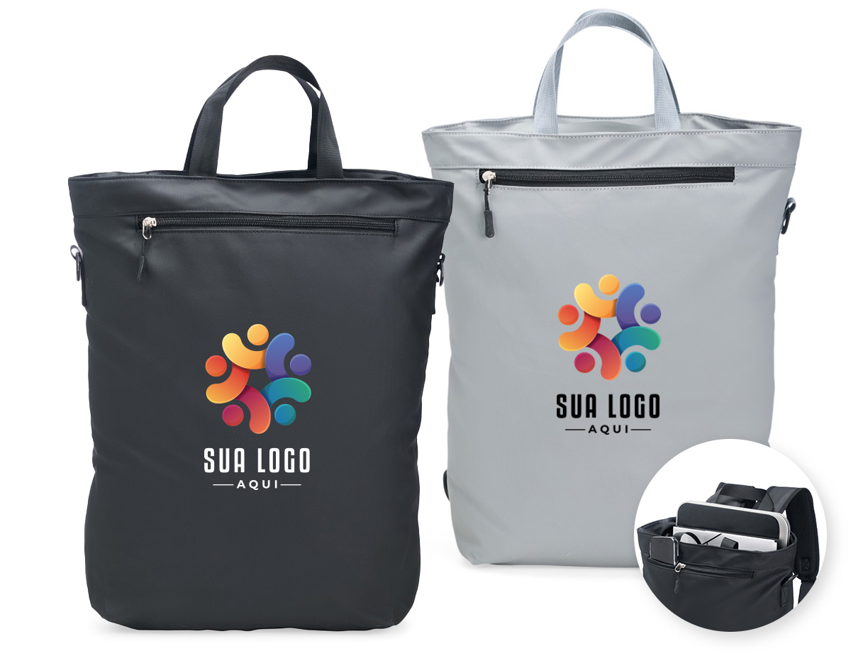 Nossa Mochila de PU 18L é a solução perfeita para te acompanhar nas mais diversas necessidades, podendo ser utilizada de três formas, se adaptando facilmente a diferentes ocasiões. Com um design moderno e descontraído, inspirado no formato saco, é feita em PU resistente à água e conta com três compartimentos: um frontal, outro na parte traseira, onde as alças podem ser guardadas quando usada como bolsa e, quando utilizada no modo mochila, esse espaço se transforma em mais um compartimento. Já o compartimento principal oferece amplo espaço e um bolso com zíper para manter itens menores acessíveis e fáceis de encontrar. Além disso, possui alças de mão e uma alça transversal removível, proporcionando ainda mais versatilidade. Seu design flexível a torna uma excelente escolha para quem busca uma bolsa funcional e estilosa.