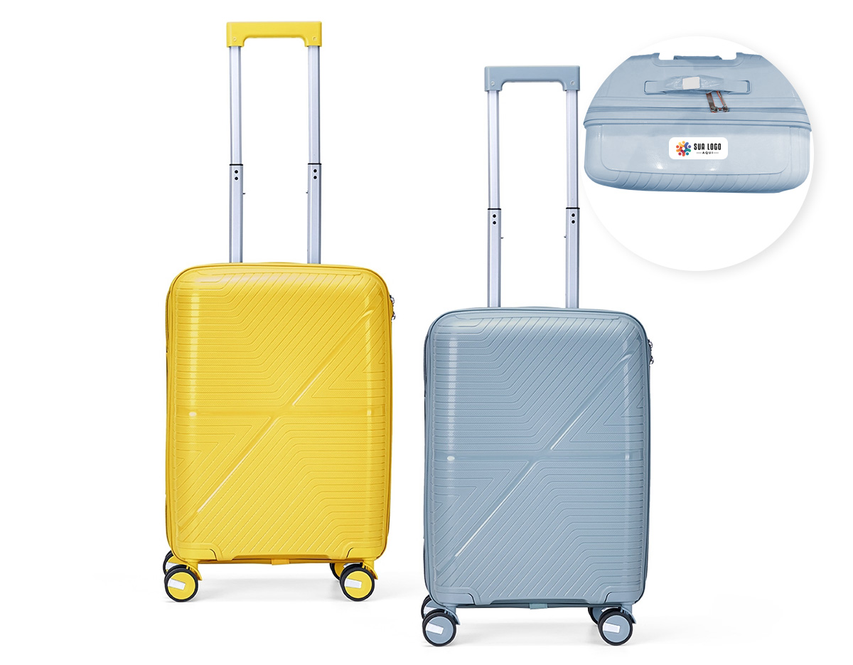 Projetada para oferecer praticidade e conforto, esta mala une o plástico resistente a um design exclusivo. Perfeita para qualquer viagem, ela apresenta um interior inteligente com divisória equipada com bolso em tela e cinta compressora, garantindo organização e segurança para os seus pertences. Com 4 rodas com giro 360°, proporciona locomoção suave em qualquer direção. O puxador ergonômico ajustável, a alça de mão e o cadeado TSA agregam proteção, mobilidade e facilidade no manuseio.