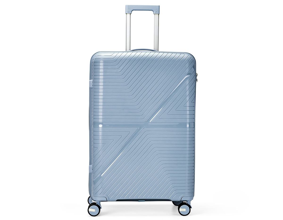 Projetada para oferecer praticidade e conforto, esta mala une o plástico resistente a um design exclusivo. Perfeita para qualquer viagem, ela apresenta um interior inteligente com divisória equipada com bolso em tela e cinta compressora, garantindo organização e segurança para os seus pertences. Com 4 apoios laterais para maior estabilidade e 4 rodas com giro 360°, proporciona locomoção suave em qualquer direção. O puxador ergonômico, as duas alças de mão e o cadeado TSA agregam proteção, mobilidade e facilidade no manuseio. Ideal para quem busca espaço, funcionalidade e segurança em suas viagens.
