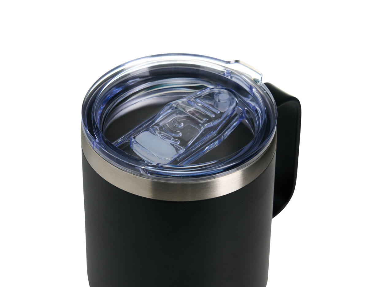 Caneca térmica de inox com capacidade de 350ml, ideal para manter bebidas quentes ou frias por mais tempo. Possui parede dupla para melhor isolamento térmico, garantindo mais eficiência. Acompanha tampa acrílica com bocal para facilitar o consumo e trava de segurança para evitar vazamentos. Compacta e durável, é perfeita para o dia a dia, trabalho, viagens ou atividades ao ar livre.