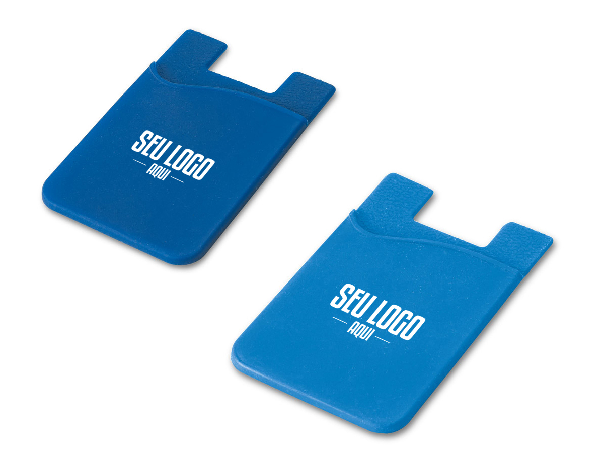 Porta-cartões para celular fabricado em silicone, ideal para armazenar cartões, documentos ou dinheiro de forma prática e segura. Possui um autocolante no verso, permitindo fixação firme na parte traseira do smartphone ou da capinha. Seu design compacto e flexível se adapta facilmente a diferentes modelos de celular. Dimensões: 57 x 87 x 3 mm. Perfeito para quem busca conveniência no dia a dia.