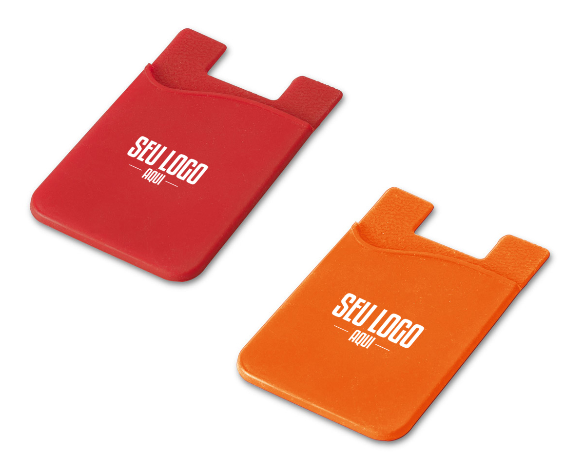 Porta-cartões para celular fabricado em silicone, ideal para armazenar cartões, documentos ou dinheiro de forma prática e segura. Possui um autocolante no verso, permitindo fixação firme na parte traseira do smartphone ou da capinha. Seu design compacto e flexível se adapta facilmente a diferentes modelos de celular. Dimensões: 57 x 87 x 3 mm. Perfeito para quem busca conveniência no dia a dia.