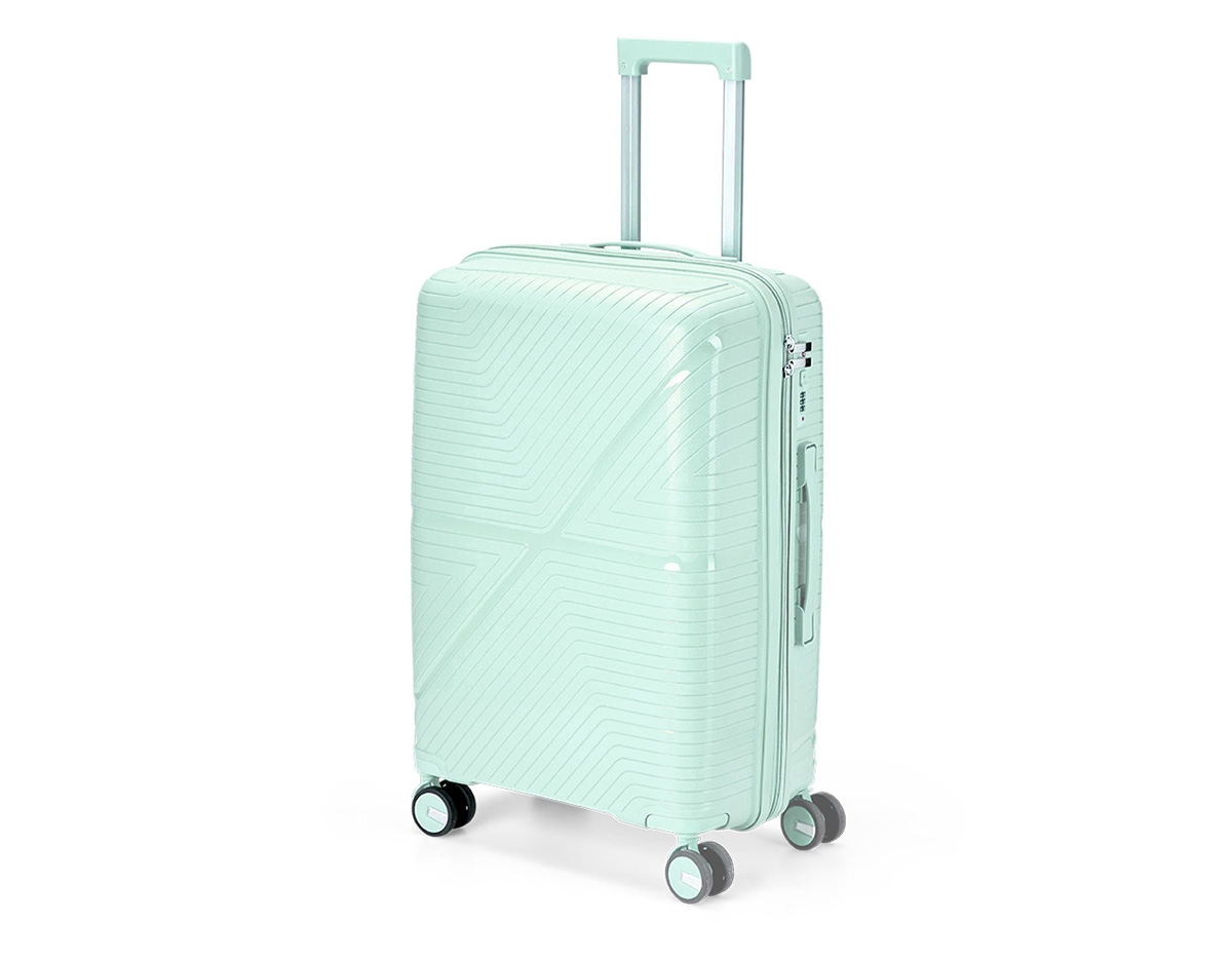 Projetada para oferecer praticidade e conforto, esta mala une o plástico resistente a um design exclusivo. Perfeita para qualquer viagem, ela apresenta um interior inteligente com divisória equipada com bolso em tela e cinta compressora, garantindo organização e segurança para os seus pertences. Com 4 apoios laterais para maior estabilidade e 4 rodas com giro 360°, proporciona locomoção suave em qualquer direção. O puxador ergonômico, as duas alças de mão e o cadeado TSA agregam proteção, mobilidade e facilidade no manuseio. Ideal para quem busca espaço, funcionalidade e segurança em suas viagens.