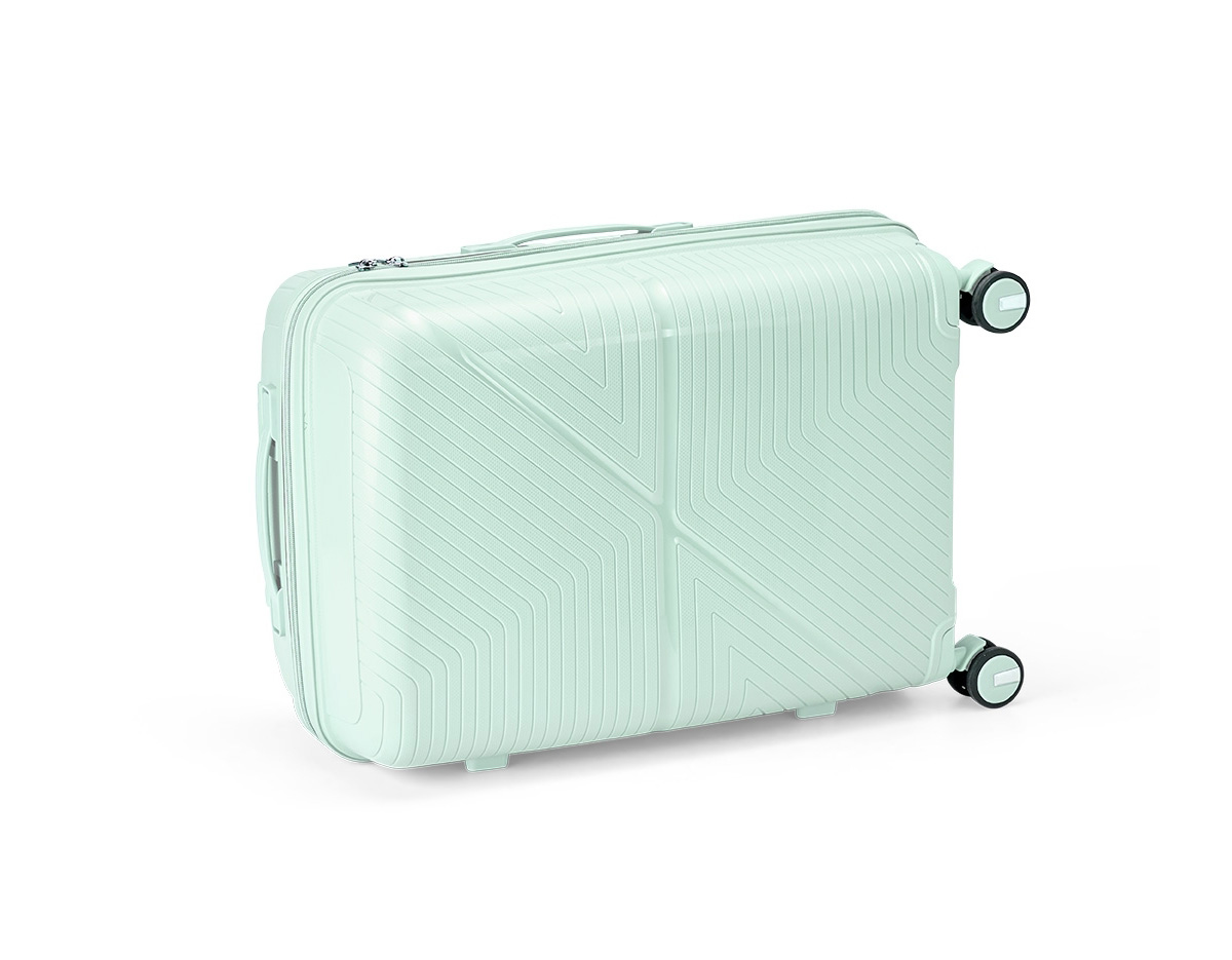 Projetada para oferecer praticidade e conforto, esta mala une o plástico resistente a um design exclusivo. Perfeita para qualquer viagem, ela apresenta um interior inteligente com divisória equipada com bolso em tela e cinta compressora, garantindo organização e segurança para os seus pertences. Com 4 apoios laterais para maior estabilidade e 4 rodas com giro 360°, proporciona locomoção suave em qualquer direção. O puxador ergonômico, as duas alças de mão e o cadeado TSA agregam proteção, mobilidade e facilidade no manuseio. Ideal para quem busca espaço, funcionalidade e segurança em suas viagens.