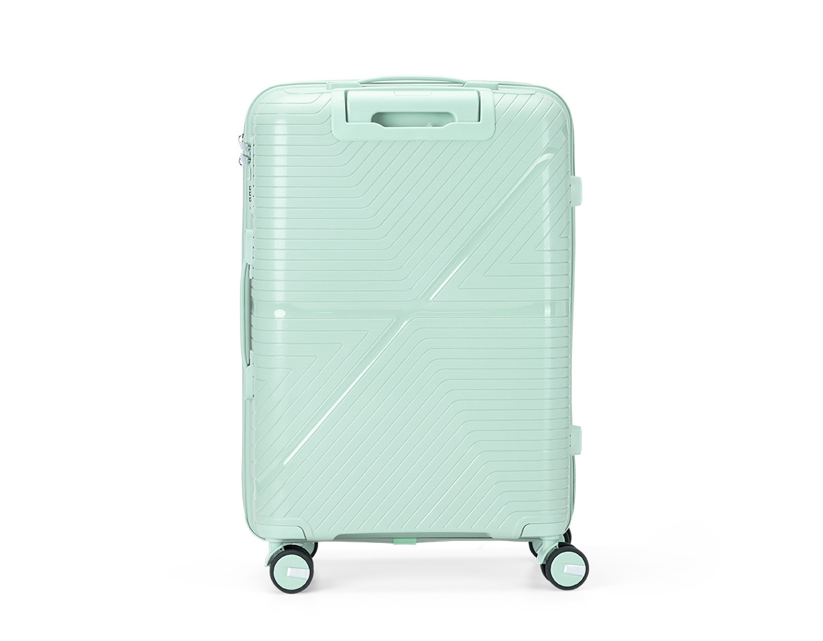 Projetada para oferecer praticidade e conforto, esta mala une o plástico resistente a um design exclusivo. Perfeita para qualquer viagem, ela apresenta um interior inteligente com divisória equipada com bolso em tela e cinta compressora, garantindo organização e segurança para os seus pertences. Com 4 apoios laterais para maior estabilidade e 4 rodas com giro 360°, proporciona locomoção suave em qualquer direção. O puxador ergonômico, as duas alças de mão e o cadeado TSA agregam proteção, mobilidade e facilidade no manuseio. Ideal para quem busca espaço, funcionalidade e segurança em suas viagens.
