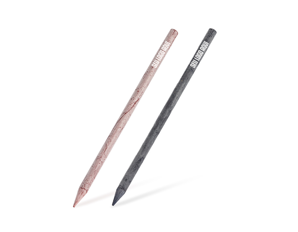 Lápis marcador de tecido com mina de grafite de 7mm, ideal para marcar com precisão em tecidos. Perfeito para costura e bordados, oferece linhas nítidas e fáceis de apagar.