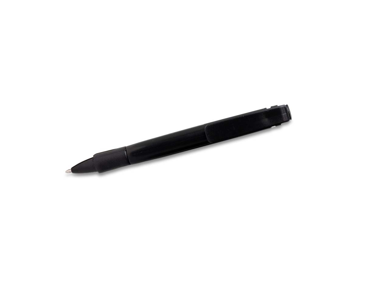 Caneta plástica com carga esferográfica azul de 1.0mm, ideal para escrita suave e contínua. Possui acionamento por clique, oferecendo praticidade no uso diário. Corpo leve e resistente, perfeita para escritório, escola ou uso pessoal.