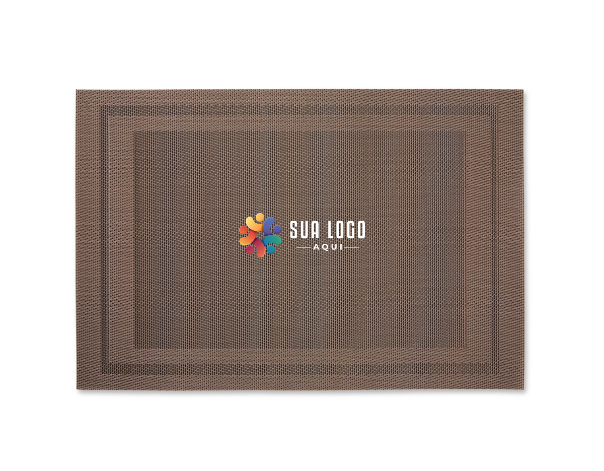 Proteção sem abrir mão do design! Jogo americano feito em PVC resistente e fácil de limpar, ideal para compor mesas de forma funcional, ajudando a proteger superfícies contra calor, líquidos e sujeiras.