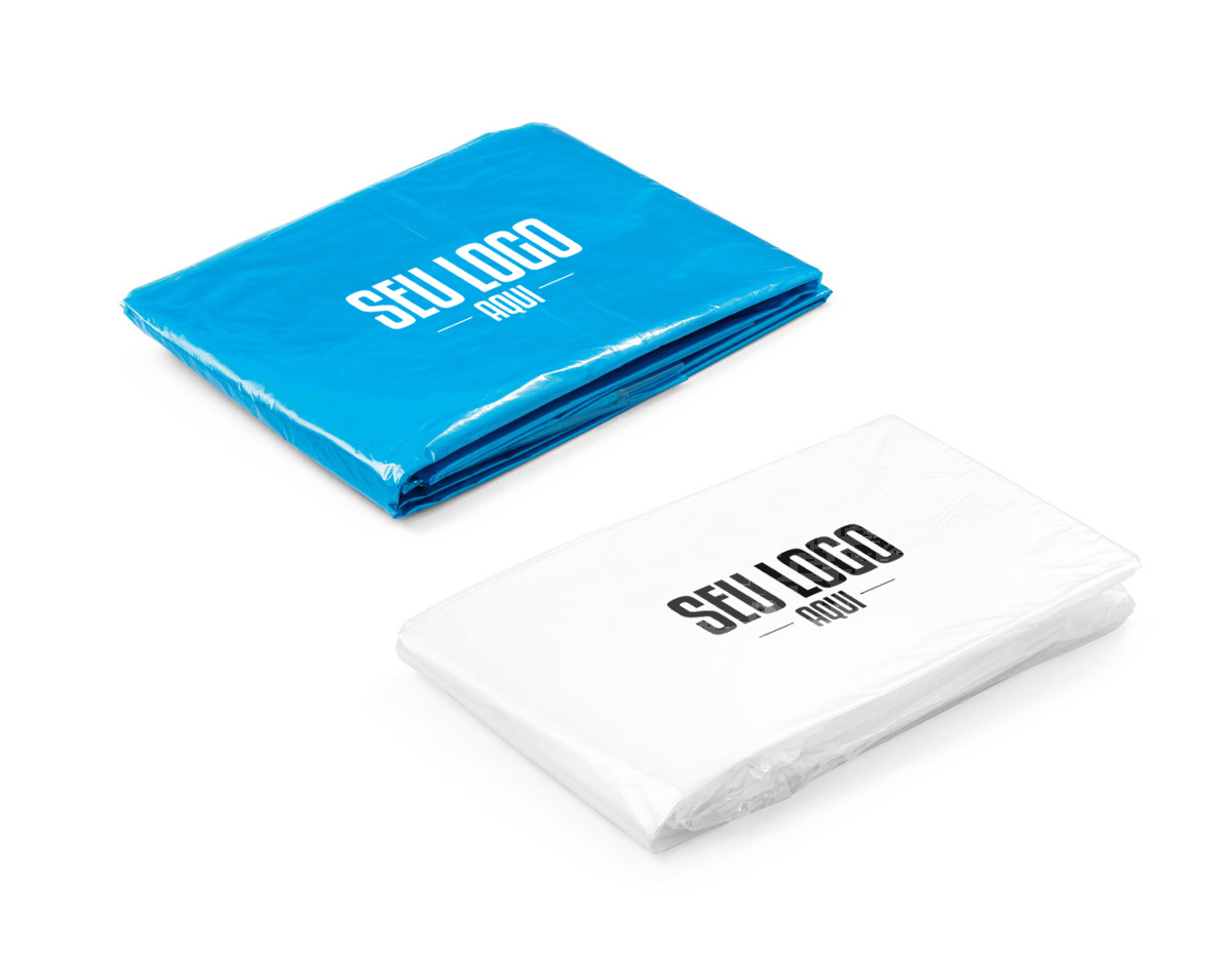 Capa de chuva de tamanho único, prática e leve, ideal para proteção em dias chuvosos. Disponível em diversas cores, se adapta a diferentes estilos.