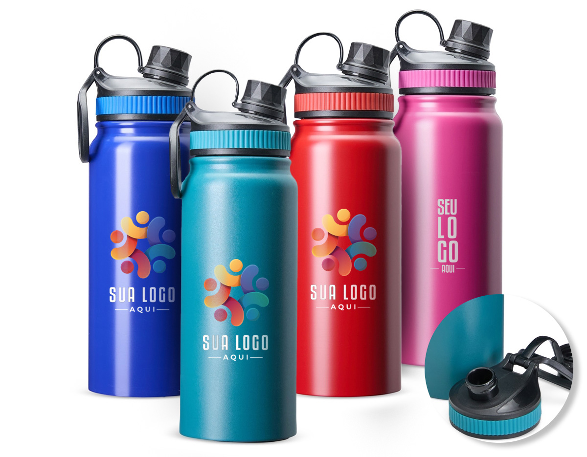 Garrafa térmica com 650ml de capacidade, confeccionada em inox 304. Possui tampa plástica rosqueável com detalhes emborrachados e alça flexível. A base antiderrapante oferece mais estabilidade, evitando deslizamentos. Ideal para manter a temperatura da bebida ao longo do dia, seja em casa, no trabalho ou em movimento.