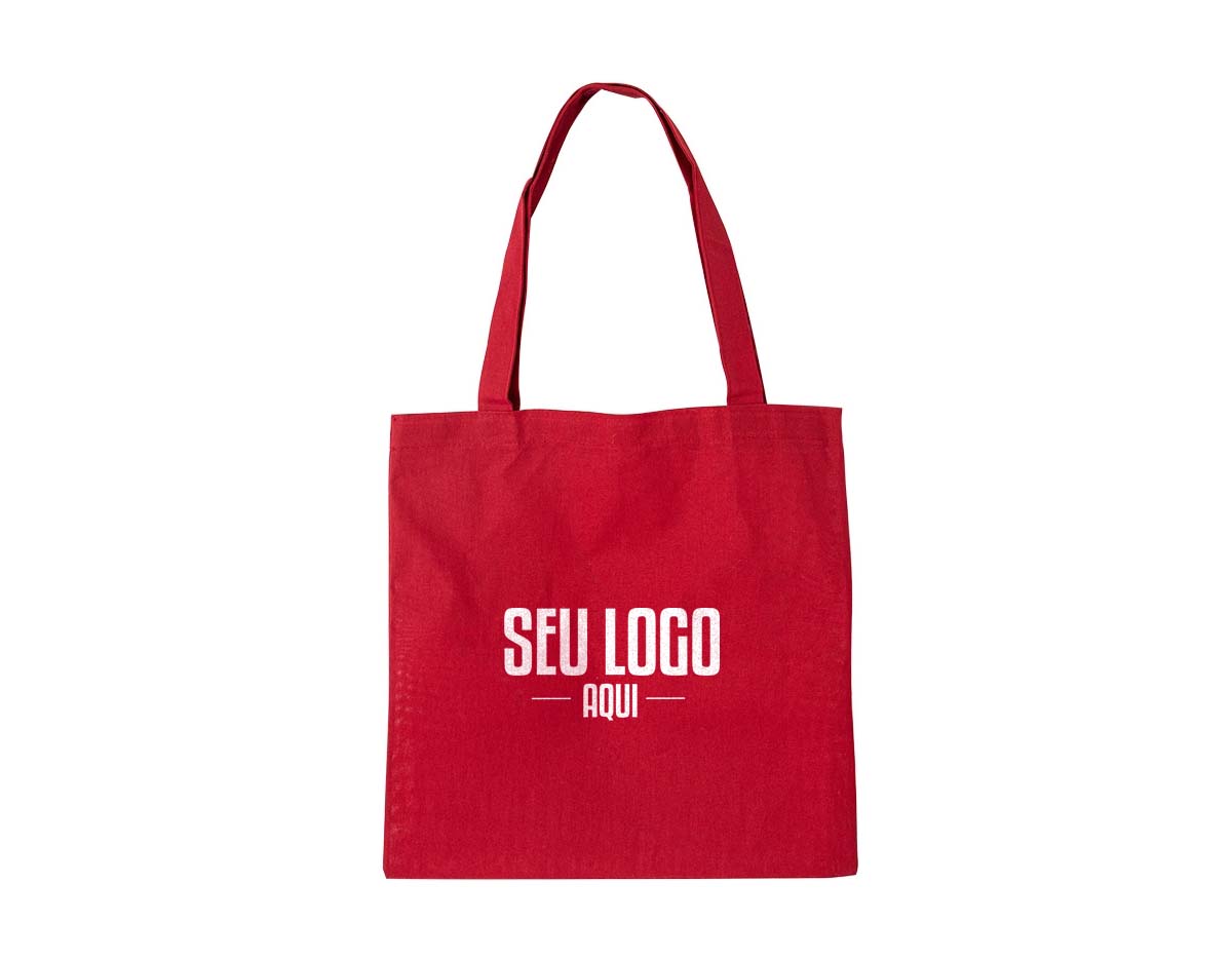 Sacola de algodão com alças resistentes costuradas na parte interna, garantindo maior durabilidade e acabamento discreto. Ideal para uso diário, compras ou ações promocionais, é uma alternativa ecológica e reutilizável ao uso de sacolas plásticas.
