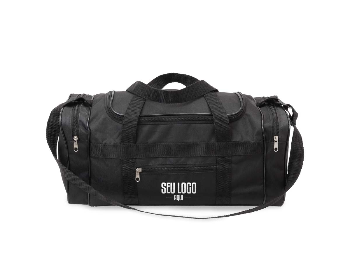 Bolsa de nylon com capacidade de 23 litros, equipada com quatro compartimentos para melhor organização. Possui alça transversal regulável e alças de mãos, oferecendo versatilidade e conforto no transporte. Ideal para uso diário ou viagens curtas.