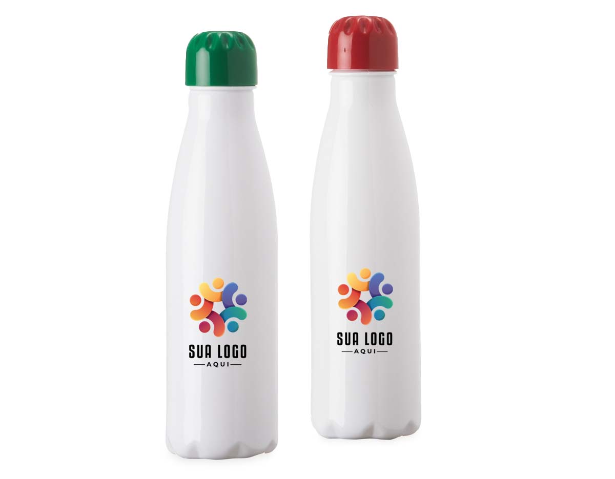 Garrafa produzida em PET, com capacidade para 550ml. Leve e prática, é adequada para armazenar líquidos diversos no dia a dia.